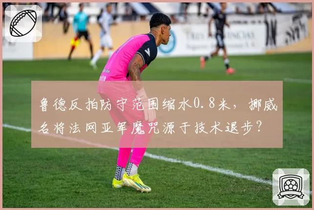 鲁德反拍防守范围缩水0.8米，挪威名将法网亚军魔咒源于技术退步？